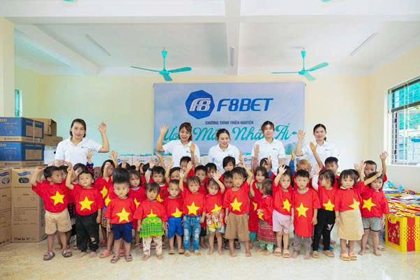 F8BET với chương trình thiện nguyện: ƯƠM MẦM NHÂN ÁI tại Lai Châu