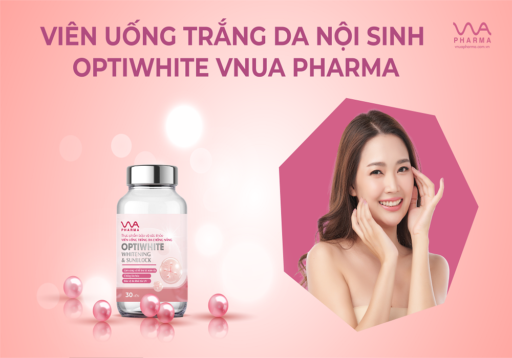 Viên uống trắng da Glutathione của Optiwhite VNUA Pharma có tốt không?