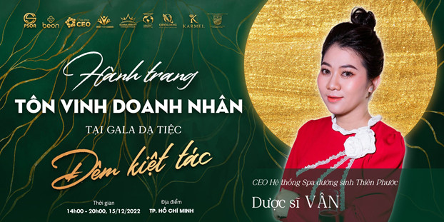 CEO  Hệ Thống Dưỡng Sinh Thiên Phước - Dược Sĩ Vân mang vẻ đẹp cho mọi nhà