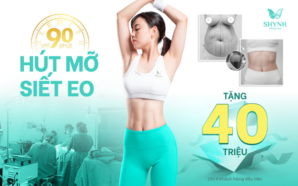 Hút Mỡ Siết Eo xử lý da chùng nhão hiệu quả bằng công nghệ Body Jet 