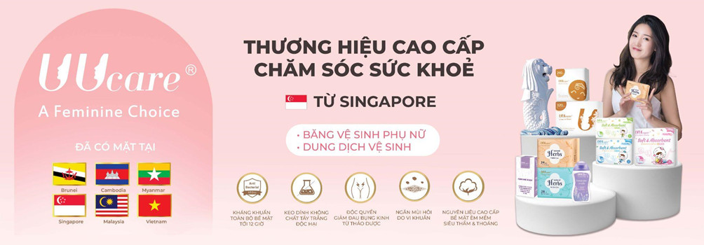 Thương hiệu Băng vệ sinh kháng khuẩn tiên phong chăm sóc sức khoẻ phụ nữ Việt - UUcare Singapore