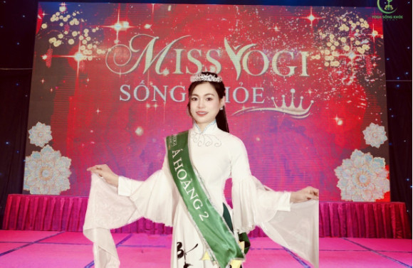 Á HOÀNG MISS YOGI SỐNG KHỎE TOÀN QUỐC 2024 GỌI TÊN HOÀI THƯƠNG: MONG MUỐN LAN TỎA NIỀM ĐAM MÊ VỚI YOGA