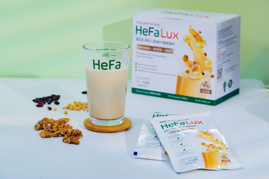 Bữa ăn lành mạnh HeFa Lux giàu protein chất lượng cao có tốt không?